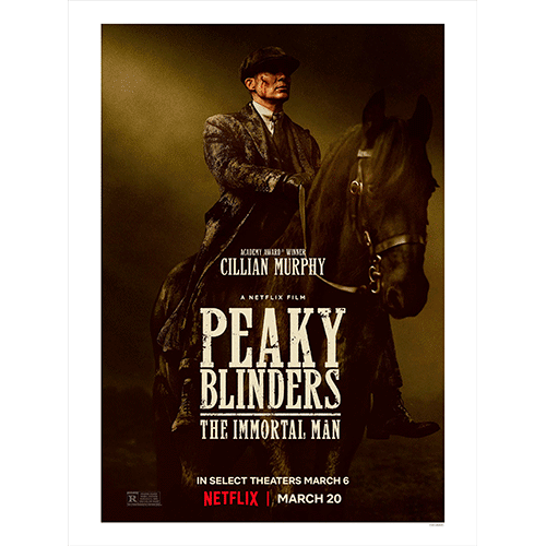 Tommy Shelby montado a caballo, Peaky Blinders