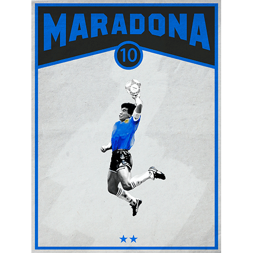 Maradona la mano de Dios